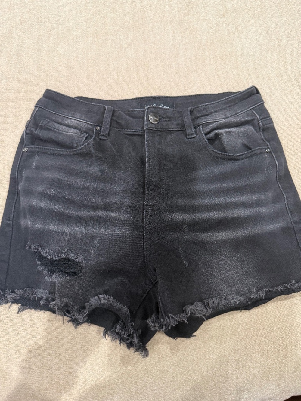 Risen X Wild Oak Boutique stretch denim shorts